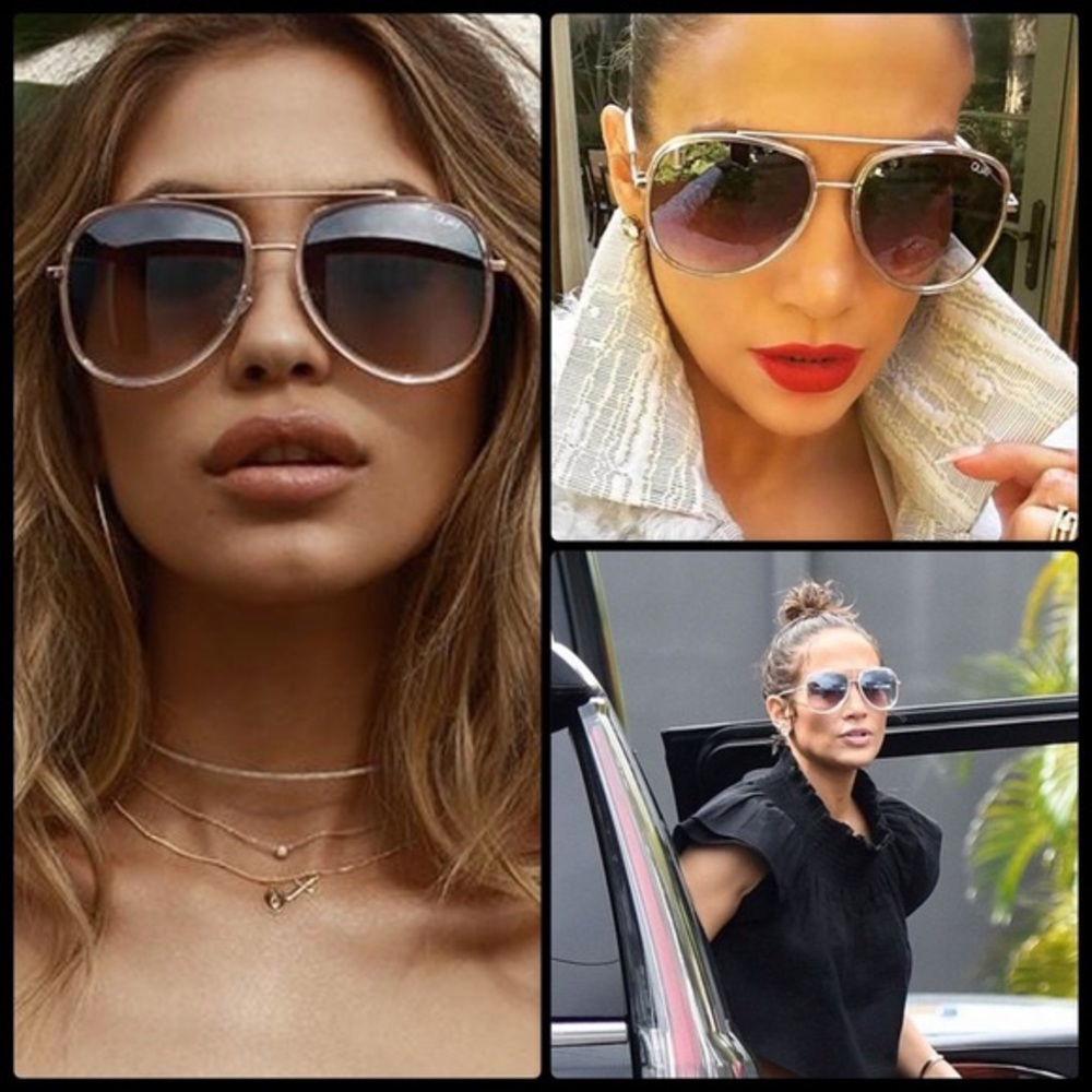 Quay x JLo ALL IN Sunglasses NWT